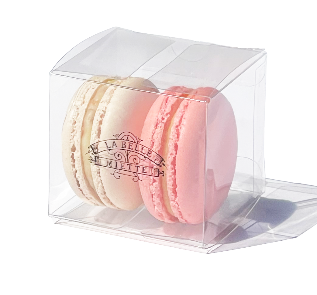 2pc Clear Cube Box