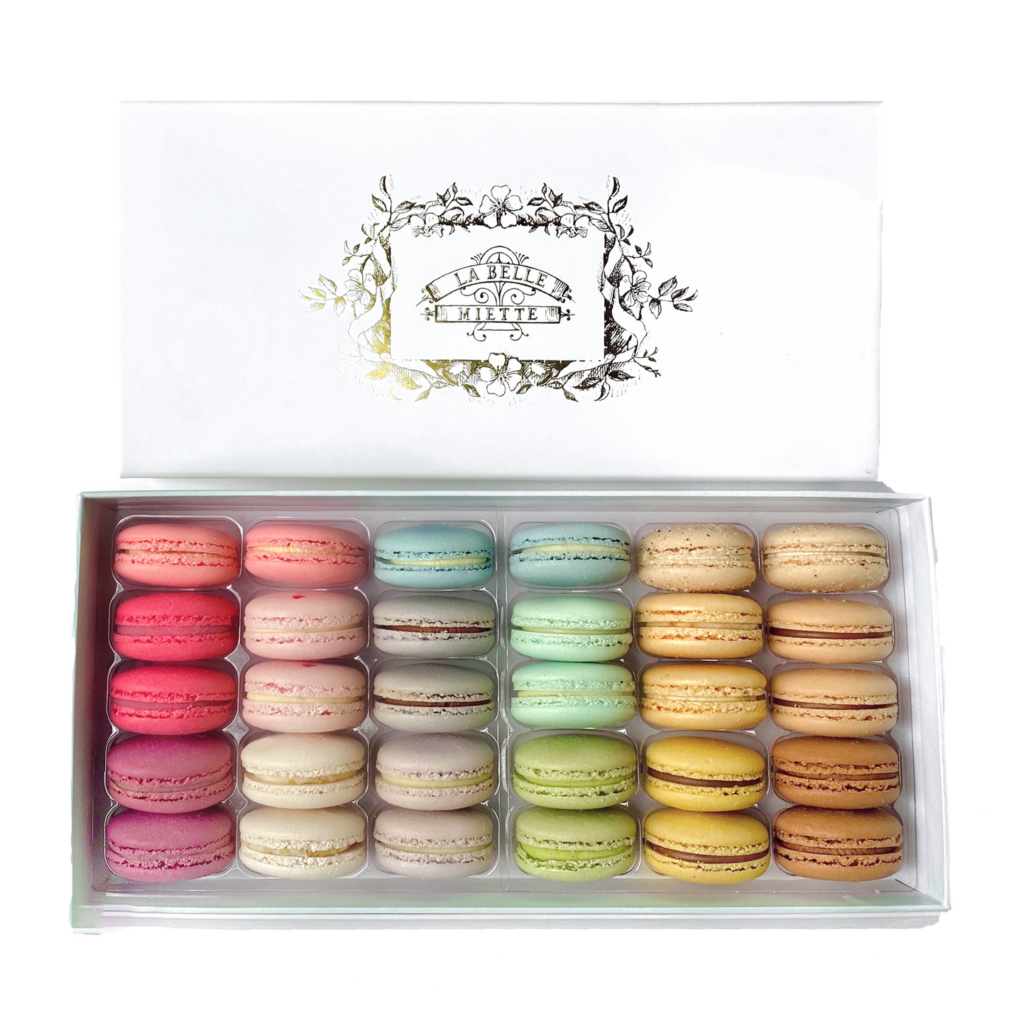 30 Macaron Gift Box