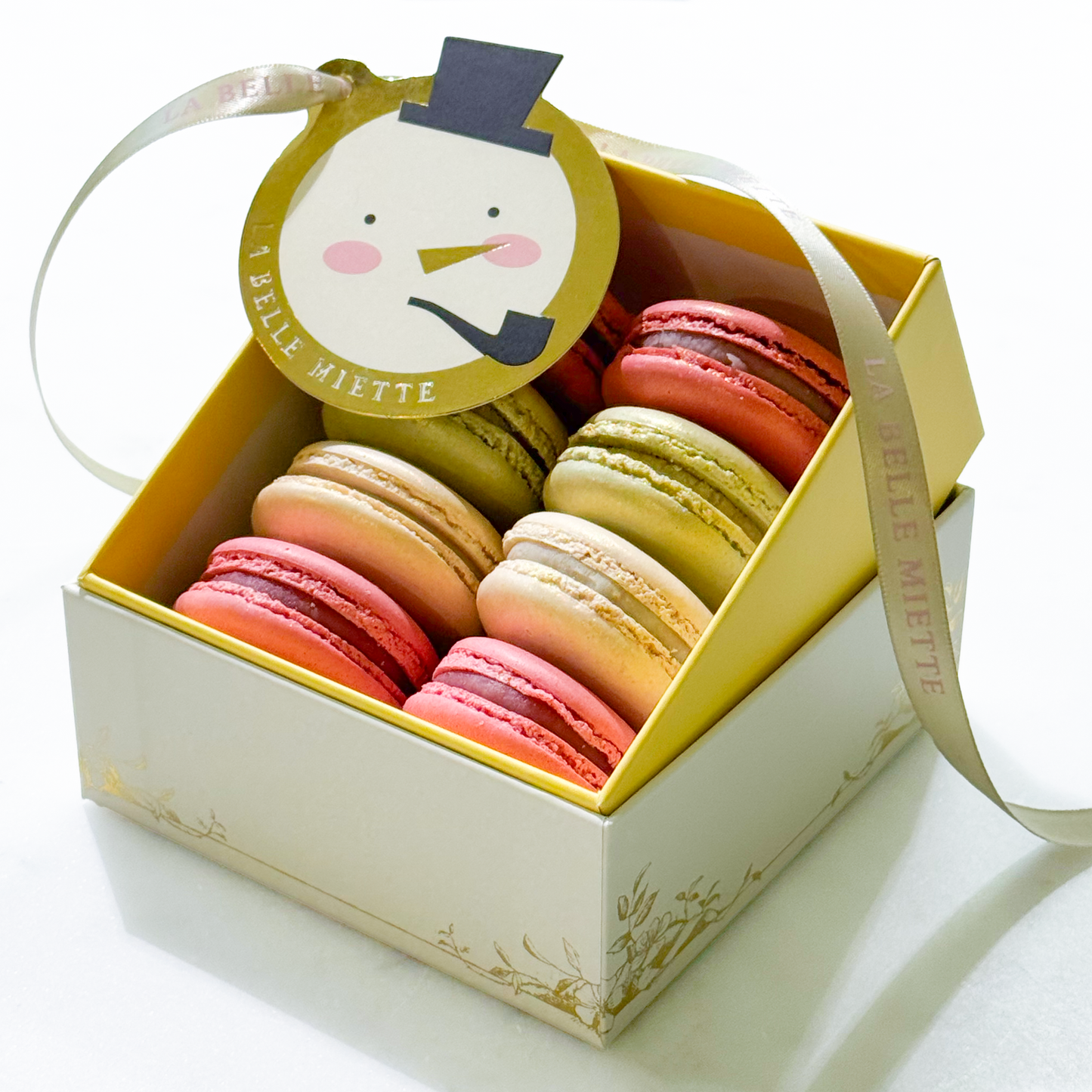 Christmas Selection – 8pc Macaron Gift Box
