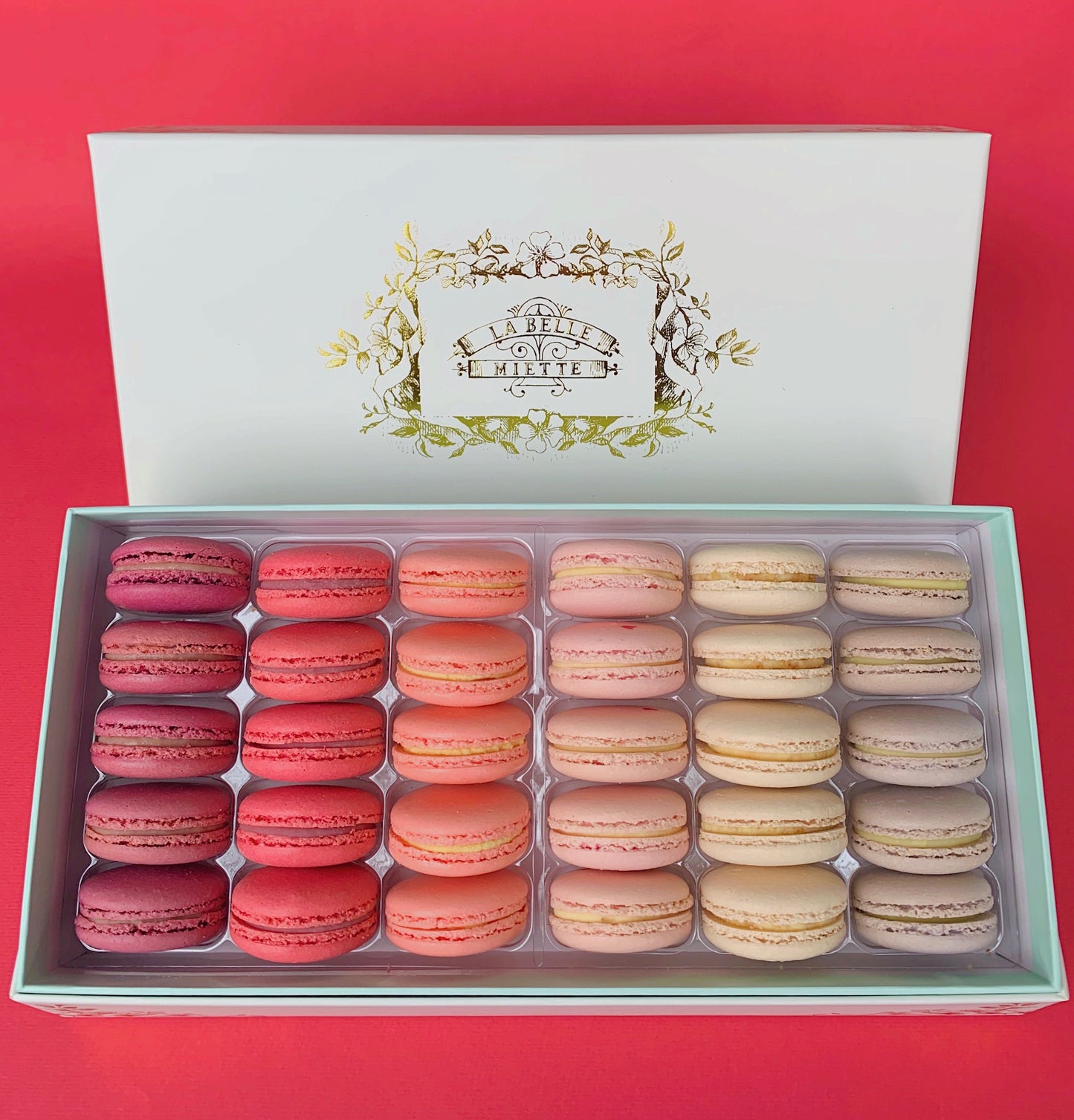 30 Macaron Gift Box