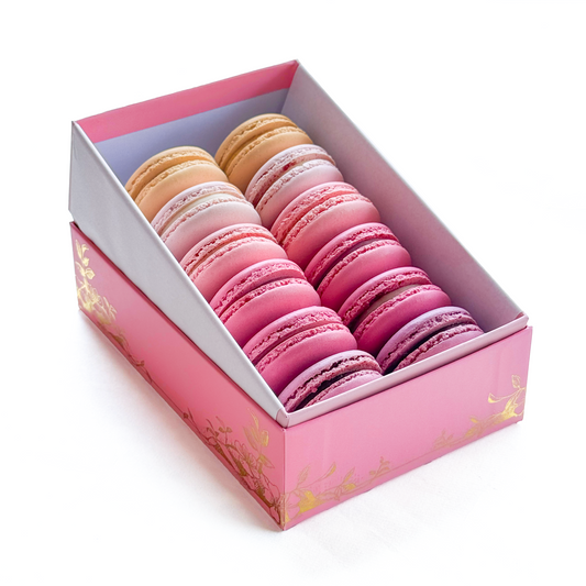 Valentine's Selection – Rose Pink Gift Box of 12
