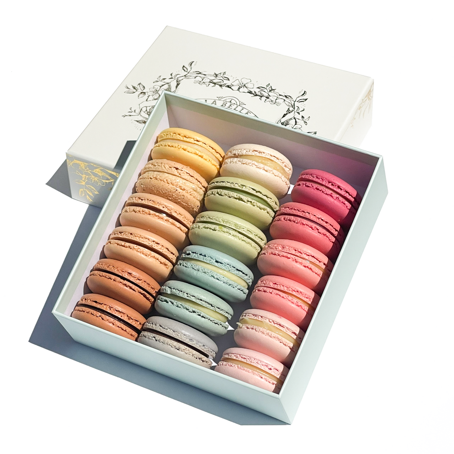 Assorted 18 macarons