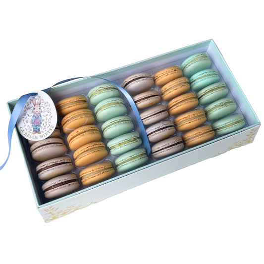 Easter Macaron Selection - Gift Box of 30