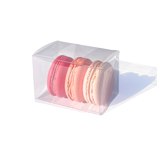 3pc Clear Cube Box