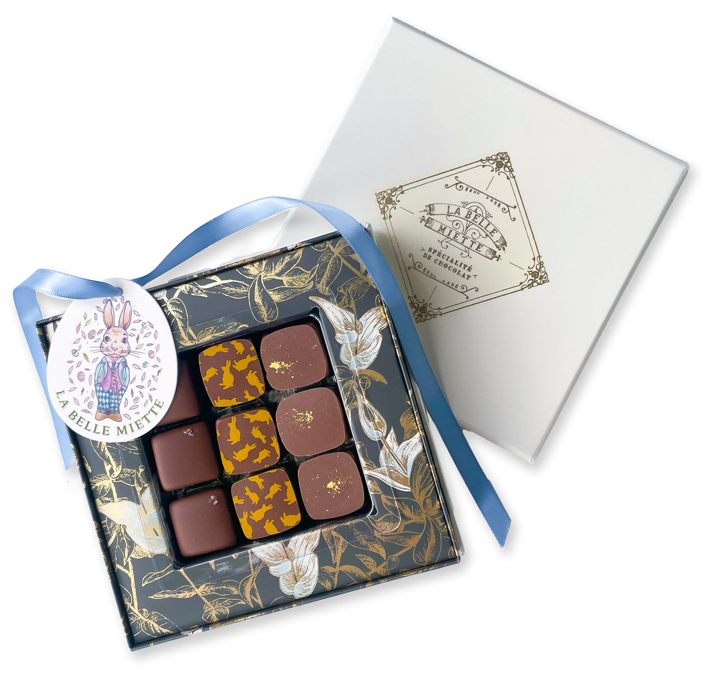 40% Off – 9pc –  Easter Bonbons de Chocolat
