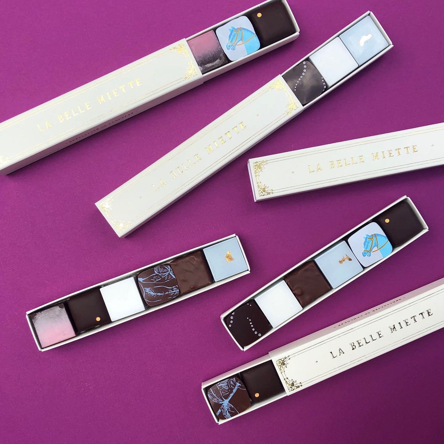 Chocolate 6 piece 'La Barre'